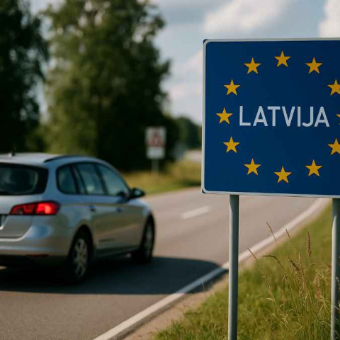 Šķērsojot ES robežu ar automašīnu, būs elektroniski jāreģistrējas