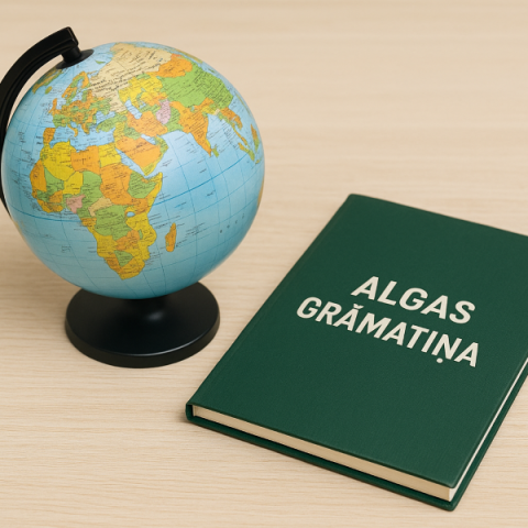 Vai ārvalstniekam izsniedz algas grāmatiņu?