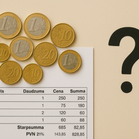 Vai jāmaksā PVN, ja rēķinā piemērota kļūdaina likme?
