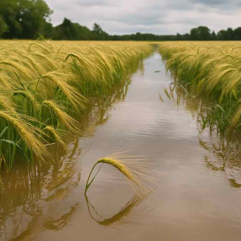 Lauksaimnieki var turpināt pieteikt lietavās cietušās platības